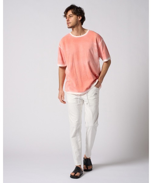 wjk（ダヴルジェイケイ）の「thin denim easy（デニムパンツ・メンズ・ブラック/ホワイト/インディゴブルー・SMALL/MEDIUM/LARGE/X-LARGE）」の16枚目の写真