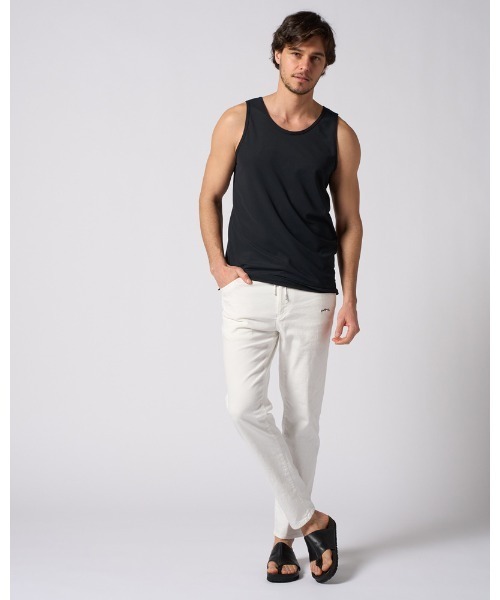 wjk（ダヴルジェイケイ）の「thin denim easy（デニムパンツ・メンズ・ブラック/ホワイト/インディゴブルー・SMALL/MEDIUM/LARGE/X-LARGE）」の17枚目の写真