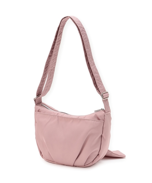 mezzo piano Junior(メゾピアノジュニア)の「ふんわりリボンの三日月ショルダーバッグ(バックパック/リュック・キッズ・ピンク/ホワイト/ブラック・F)」の4枚目の写真