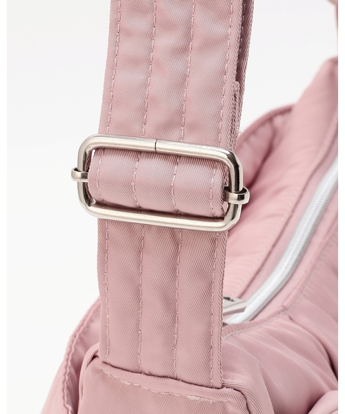 mezzo piano Junior(メゾピアノジュニア)の「ふんわりリボンの三日月ショルダーバッグ(バックパック/リュック・キッズ・ピンク/ホワイト/ブラック・F)」の5枚目の写真