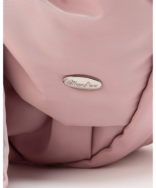 mezzo piano Junior(メゾピアノジュニア)の「ふんわりリボンの三日月ショルダーバッグ(バックパック/リュック・キッズ・ピンク/ホワイト/ブラック・F)」の8枚目の写真