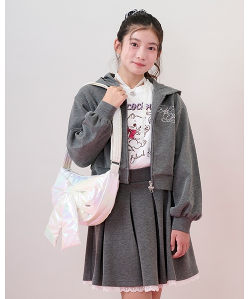 mezzo piano Junior(メゾピアノジュニア)の「ふんわりリボンの三日月ショルダーバッグ(バックパック/リュック・キッズ・ピンク/ホワイト/ブラック・F)」の22枚目の写真