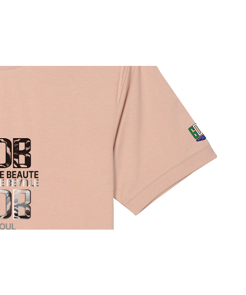 GRAIN DE BEAUTE（グランデボーテ）の「GDB T-SHIRT 01 [INDY PINK]（Tシャツ/カットソー・レディース・ピンク・S/M/L/XL）」の5枚目の写真