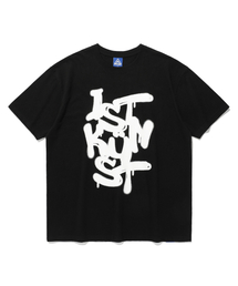 ISTKUNST | GRAFFITI LOGO TEE_BLACK(IK2DMMT511A)(Tシャツ/カットソー)