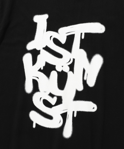 ISTKUNST(イストクンスト)の「GRAFFITI LOGO TEE_BLACK(IK2DMMT511A)(Tシャツ/カットソー・レディース・ブラック・S/M/L)」の9枚目の写真