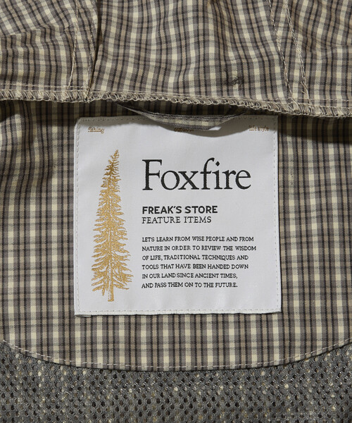 Foxfire（フォックスファイヤー）の「Foxfire/フォックスファイヤー 別注 チェック フード ジップシャツジャケット（Tシャツ/カットソー・メンズ・グレー/ブラウン/オリーブ・MEDIUM/LARGE）」の6枚目の写真