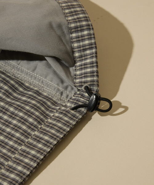 Foxfire（フォックスファイヤー）の「Foxfire/フォックスファイヤー 別注 チェック フード ジップシャツジャケット（Tシャツ/カットソー・メンズ・グレー/ブラウン/オリーブ・MEDIUM/LARGE）」の15枚目の写真