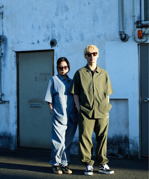 ムラサキスポーツ(ムラサキスポーツ)の「DEAR LAUREL/ディアローレル SHORE TECH SS SHIRT 【セットアップ対応】半袖シャツ DL26S-2402(シャツ/ブラウス・メンズ・グレー/オリーブ/ブラック/ブラウン系その他/グレー系その他・XL/L/M)」の10枚目の写真