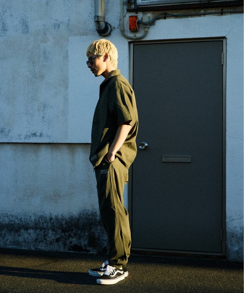 ムラサキスポーツ(ムラサキスポーツ)の「DEAR LAUREL/ディアローレル SHORE TECH SS SHIRT 【セットアップ対応】半袖シャツ DL26S-2402(シャツ/ブラウス・メンズ・グレー/オリーブ/ブラック/ブラウン系その他/グレー系その他・XL/L/M)」の14枚目の写真
