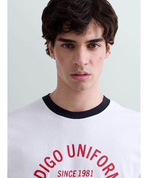 REPLAY(リプレイ)の「ベーシックジャージーマキシプリント Tシャツ(Tシャツ/カットソー・メンズ・ホワイト・X-LARGE/LARGE/MEDIUM/SMALL)」の4枚目の写真