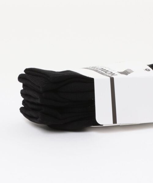 SALOMON(サロモン)の「SALOMON/サロモン ソックス 3足セット EVERYDAY CREW 3-PACK LC2086000/LC2086100/LC2086200/LC2911100(ソックス/靴下・メンズ・ブラック/ブルー/ブラック系その他/ホワイト・M/L)」の19枚目の写真