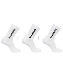 SALOMON（サロモン）の「SALOMON/サロモン ソックス 3足セット EVERYDAY CREW 3-PACK LC2086000/LC2086100/LC2086200/LC2911100（ソックス/靴下）」