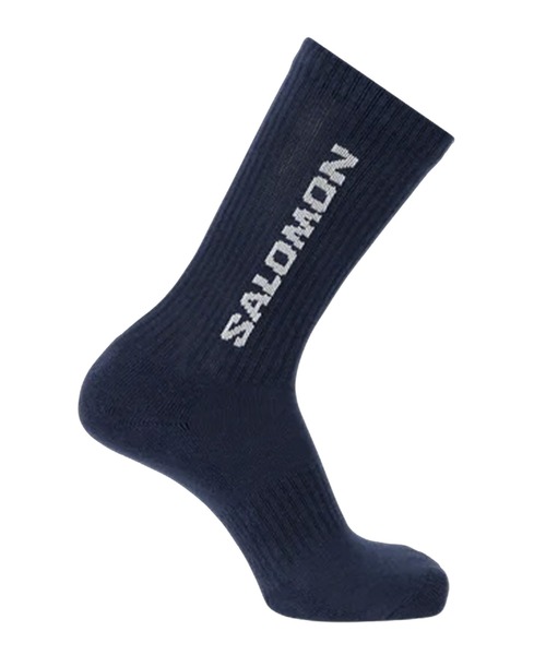 SALOMON(サロモン)の「SALOMON/サロモン ソックス 3足セット EVERYDAY CREW 3-PACK LC2086000/LC2086100/LC2086200/LC2911100(ソックス/靴下・メンズ・ブラック/ブルー/ブラック系その他/ホワイト・M/L)」の11枚目の写真