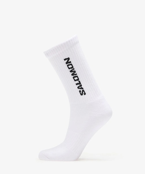 SALOMON(サロモン)の「SALOMON/サロモン ソックス 3足セット EVERYDAY CREW 3-PACK LC2086000/LC2086100/LC2086200/LC2911100(ソックス/靴下・メンズ・ブラック/ブルー/ブラック系その他/ホワイト・M/L)」の5枚目の写真