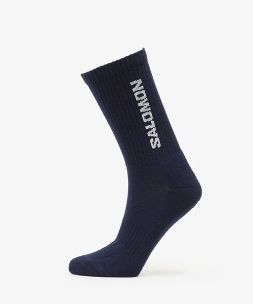 SALOMON(サロモン)の「SALOMON/サロモン ソックス 3足セット EVERYDAY CREW 3-PACK LC2086000/LC2086100/LC2086200/LC2911100(ソックス/靴下・メンズ・ブラック/ブルー/ブラック系その他/ホワイト・M/L)」の6枚目の写真