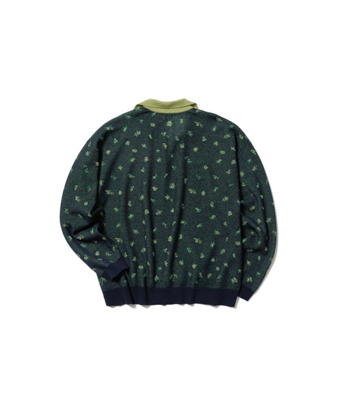 PAMM（パム）の「花や実や葉のシアースキッパーニット（ニット/セーター・レディース・ネイビー系/ブラウン系・フリー）」の19枚目の写真