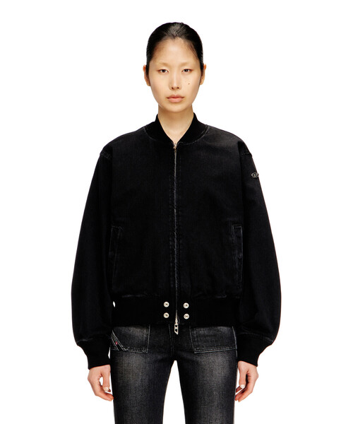 DIESEL（ディーゼル）の「メンズ デニムジャケット D-GUZ（デニムジャケット・メンズ・ブラック系その他・LARGE）」の5枚目の写真