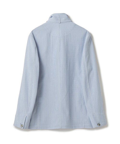 MEN'S BIGI（メンズビギ）の「シアリーブリーゼ ライトブルゾン＜ストレッチ＞＜通気性＞（ブルゾン・メンズ・ブラック/サックスブルー/ネイビー・02/01/04/03）」の16枚目の写真