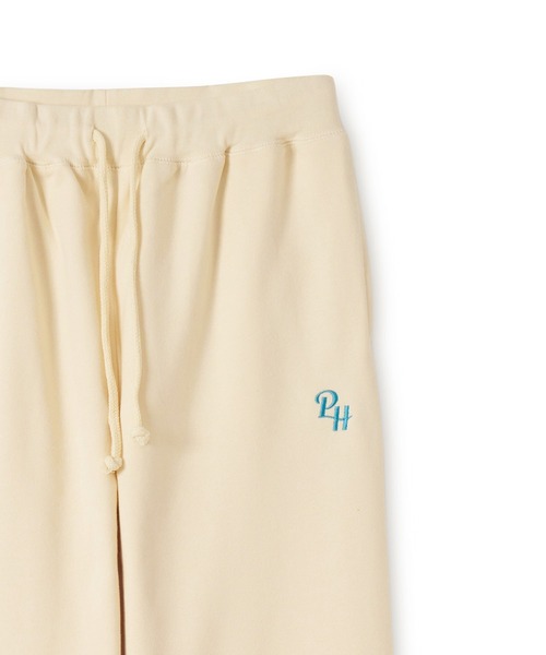 Pacific HOUSE(パシフィックハウス)の「PAH ONE MILE SWEAT PANTS(スウェットパンツ・メンズ・オフホワイト/ブルー・M/L)」の4枚目の写真