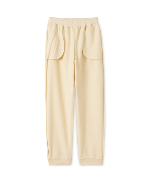 Pacific HOUSE(パシフィックハウス)の「PAH ONE MILE SWEAT PANTS(スウェットパンツ・メンズ・オフホワイト/ブルー・M/L)」の6枚目の写真