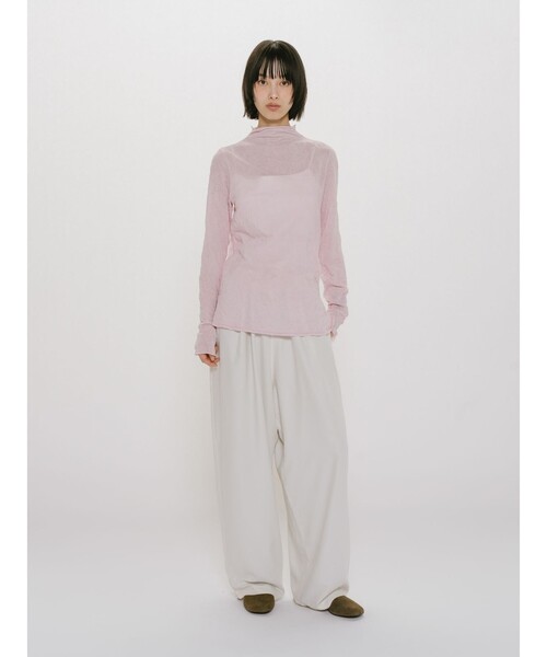 MIDIUMISOLID(ミディウミソリッド)の「MIDIUMISOLID for Ladies リラックスパンツ(その他パンツ・レディース・ライトブルー/アイボリー/チャコールグレー・FREE)」の16枚目の写真