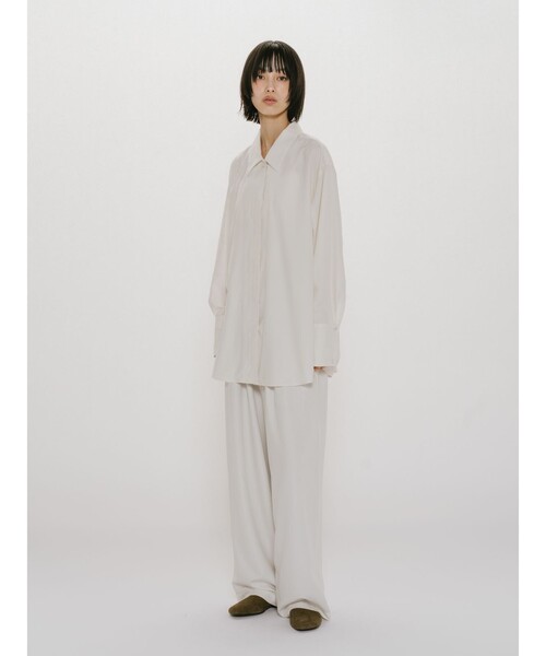 MIDIUMISOLID(ミディウミソリッド)の「MIDIUMISOLID for Ladies リラックスパンツ(その他パンツ・レディース・ライトブルー/アイボリー/チャコールグレー・FREE)」の20枚目の写真