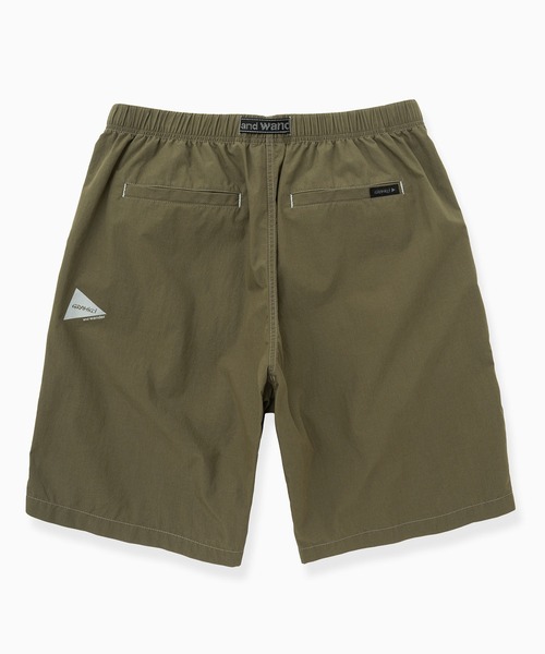 and wander(アンドワンダー)の「and wander/アンドワンダー×Gramicci/グラミチ C/N g-short コラボレーションロゴショーツ 2026年春夏(その他パンツ・メンズ・カーキ/ブラック・L/XL/M)」の12枚目の写真