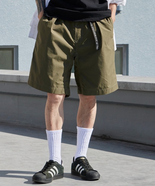 and wander(アンドワンダー)の「and wander/アンドワンダー×Gramicci/グラミチ C/N g-short コラボレーションロゴショーツ 2026年春夏(その他パンツ・メンズ・カーキ/ブラック・L/XL/M)」の22枚目の写真