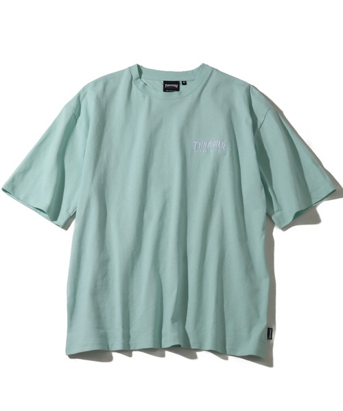 THRASHER(スラッシャー)の「【THRASHER/スラッシャー】バックプリント ハーフスリーブ ビッグシルエットTシャツ(Tシャツ/カットソー・メンズ・ホワイト/ミント/ブラック/サックスブルー/杢グレー・M/L/XL)」の16枚目の写真