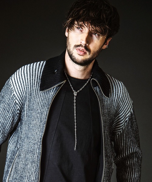 NO ID.（ノーアイディ）の「【NO ID.】Crescendo Necklace / クレッシェンド ネックレス（ネックレス・メンズ・シルバー・ONE SIZE）」の3枚目の写真