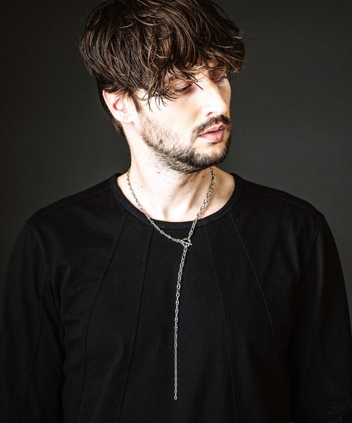 NO ID.（ノーアイディ）の「【NO ID.】Crescendo Necklace / クレッシェンド ネックレス（ネックレス・メンズ・シルバー・ONE SIZE）」の6枚目の写真