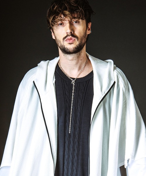 NO ID.（ノーアイディ）の「【NO ID.】Crescendo Necklace / クレッシェンド ネックレス（ネックレス・メンズ・シルバー・ONE SIZE）」の8枚目の写真