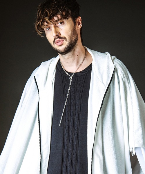 NO ID.（ノーアイディ）の「【NO ID.】Crescendo Necklace / クレッシェンド ネックレス（ネックレス・メンズ・シルバー・ONE SIZE）」の9枚目の写真