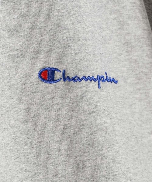Champion（チャンピオン）の「[新色登場!!160cmまで♪]【Champion(チャンピオン）】ルーズフィットT(KIDS)（Tシャツ/カットソー・キッズ・ブラック/ライトブルー/グレー/オフホワイト/ライトパープル/ネイビー・150cm/140cm/130cm/120cm/160cm）」の17枚目の写真