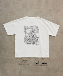 REMI RELIEF（レミレリーフ）の「REMI RELIEF 別注 ”RAT FINK” ヴィンテージ加工 ワイドTシャツ（Tシャツ/カットソー）」