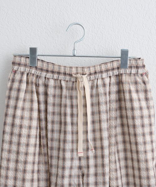WHIMSIC（ウィムジック）の「【UNISEX/2サイズ展開/SETUP対応】スリーピングパンツ（その他パンツ・メンズ・ブルー/ベージュ系その他/ベージュ・2/1）」の16枚目の写真