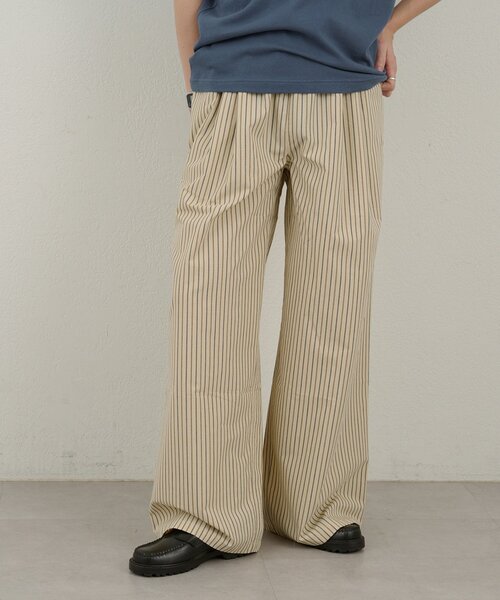 WHIMSIC（ウィムジック）の「【WHIMSIC/2サイズ展開/SETUP対応】スリーピングパンツ（その他パンツ・メンズ・ブルー/ベージュ系その他/ベージュ・2/1）」の9枚目の写真