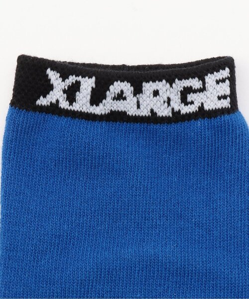 XLARGE KIDS（エクストララージキッズ）の「ファニーゴリラビッグフェイス ショートソックス（ソックス/靴下・キッズ・イエロー/ホワイト/ブルー・13-15cm/15-17cm/19-21cm/17-19cm）」の4枚目の写真