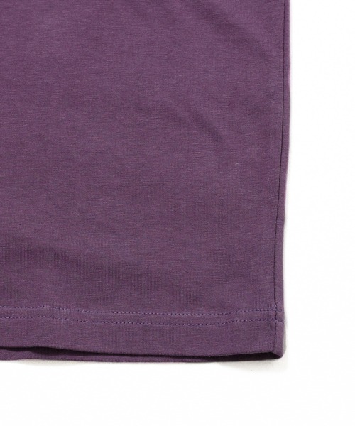 FRUIT OF THE LOOM(フルーツオブザルーム)の「【FRUIT OF THE LOOM】19/-スラブ天竺Tシャツ5 / フルーツオブザルーム 半袖 ロゴ&メッセージ Tシャツ(Tシャツ/カットソー・メンズ・パープル/チャコールグレー/アイボリー・M/L/S)」の9枚目の写真