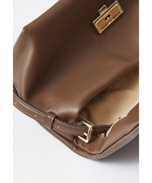 PUNTI.(プンティ)の「<PUNTI(プンティ)>“GRAFT-FLAP”ショルダーバッグ(ショルダーバッグ・レディース・ブラウン系その他5/ブラック系その他3・FREE)」の21枚目の写真