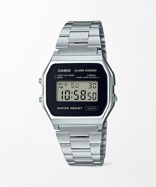 CASIO(カシオ)の「Web限定 CASIO CLASSIC A158WEA-1JF(アナログ腕時計・レディース・シルバー・FREE)」の1枚目の写真