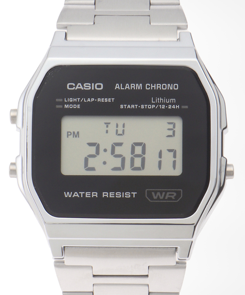 CASIO(カシオ)の「Web限定 CASIO CLASSIC A158WEA-1JF(アナログ腕時計・レディース・シルバー・FREE)」の4枚目の写真