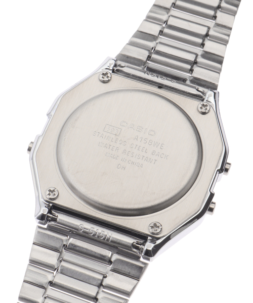 CASIO(カシオ)の「Web限定 CASIO CLASSIC A158WEA-1JF(アナログ腕時計・レディース・シルバー・FREE)」の8枚目の写真
