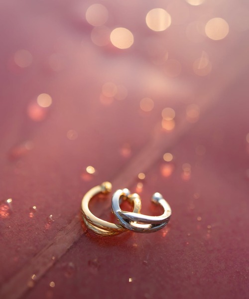 Infinity ear cuff/【ハワイアンジュエリー】【サージカルステンレス】【金属アレルギー対応】【IRIEBEACH / アイリービーチ】つけっぱなしOK