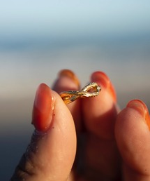 IRIEBEACH（アイリービーチ）の「Infinity ear cuff/【ハワイアンジュエリー】【サージカルステンレス】【金属アレルギー対応】【IRIEBEACH / アイリービーチ】つけっぱなしOK（イヤーカフ）」