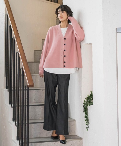 la.f…(ラエフ)の「セルロースデニムワイドパンツ(デニムパンツ・レディース・ネイビー/ブラック・9号/11号/7号)」の21枚目の写真