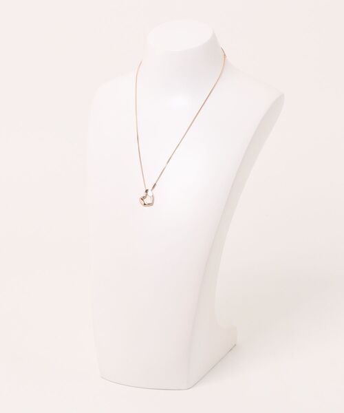 MICHAEL KORS(マイケルコース)の「プレシャスメタル プレーティング スターリングシルバー ハートペンダント ネックレス(ネックレス・レディース・ゴールド系・FREE)」の3枚目の写真