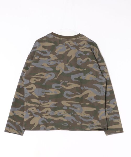 Ritzy（リッツィー）の「カモフラージュ ヴィンテージプリント オーバーサイズロン T（Tシャツ/カットソー・レディース・カモフラージュ・L/M）」の12枚目の写真