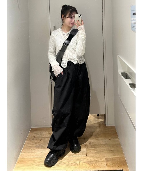 ジーナシス　新品タグつきミリタリータックボリュームパンツ JEANASIS（ジーナシス） パンツ ミリタリータックボリュームパンツ