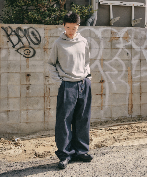 XERO（ゼロ）の「ヘリンボーンオーバーカーブデニムパンツ[インディゴ]（デニムパンツ・メンズ・その他・MEDIUM/LARGE/X-LARGE）」の2枚目の写真